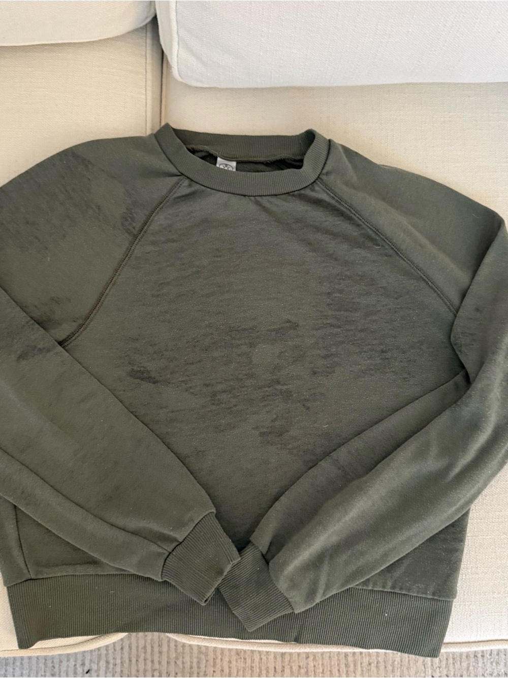 Alternative Olive Green Crewneck Sweatshirt
